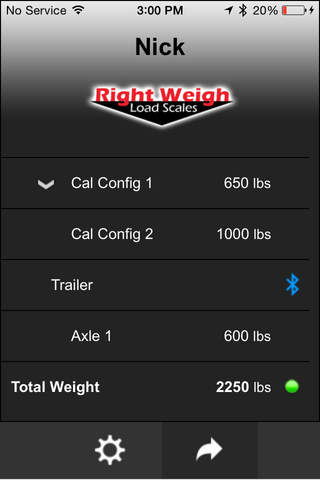 Right Weigh Load Scale App screenshot 2