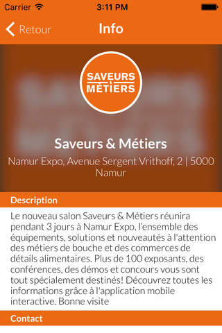 Saveurs & Métiers screenshot 3