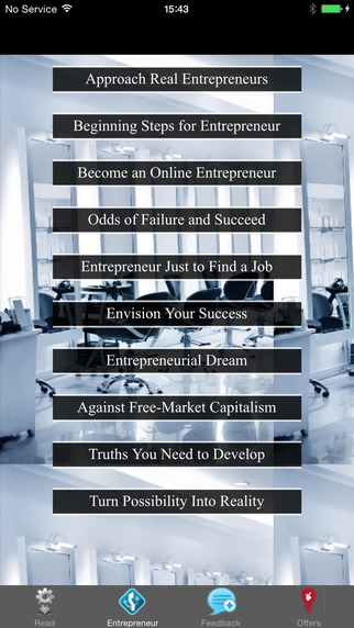 【免費書籍App】How To Be An Entrepreneur - Guide-APP點子