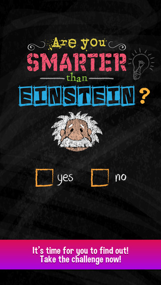 【免費遊戲App】Are you Smarter Than Einstein ?-APP點子