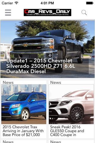 Car-Revs-Daily.com App screenshot 2
