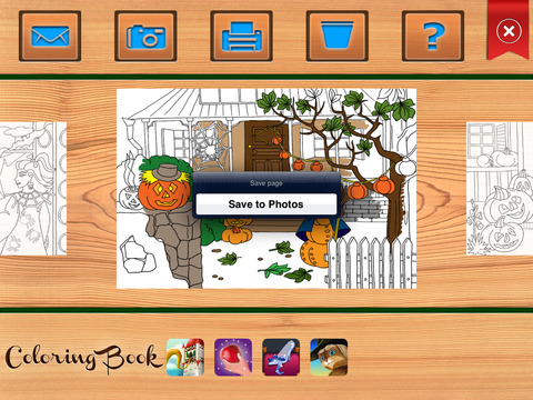 【免費書籍App】Halloween. Coloring book for children Lite-APP點子