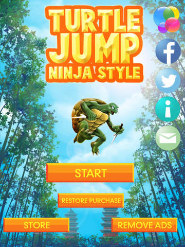 免費下載遊戲APP|Turtle Jump - Ninja Style app開箱文|APP開箱王