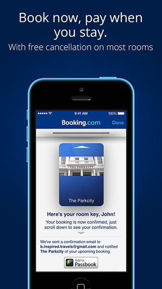 【免費旅遊App】Booking.com Hotel reservations for 530,000+ hotels-APP點子