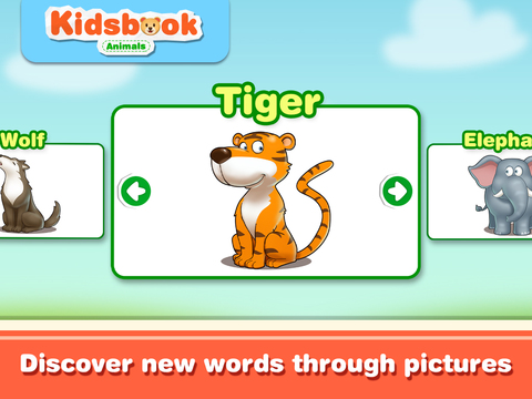 【免費遊戲App】KidsBook: Animals - HD Flash Card Game Design for Kids-APP點子