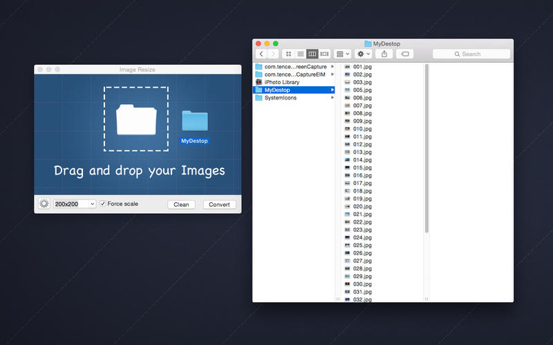 resize an image for email mac