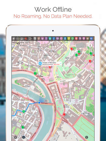 【免費旅遊App】Jakarta Map and Walks, Full Version-APP點子