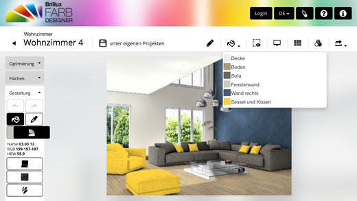 【免費商業App】Brillux Farbdesigner-APP點子
