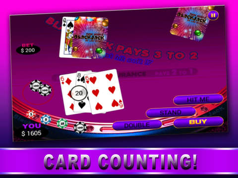 【免費遊戲App】21 New Years Blackjack -  myVegas Las Vegas Casino-APP點子