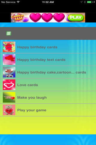SMS Birthday Love Cards screenshot 2