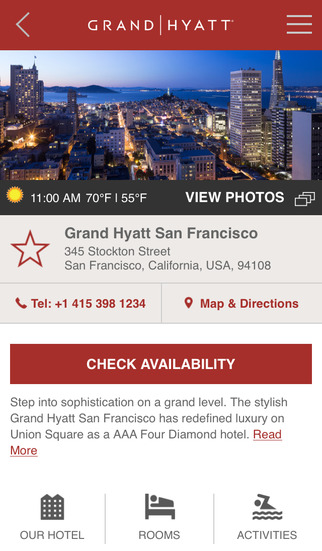 【免費旅遊App】Hyatt Hotels-APP點子