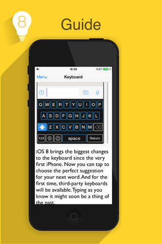 Guide for iOS 9 - Tips,Tricks and Features,Using Manual,Practical Guide screenshot 2