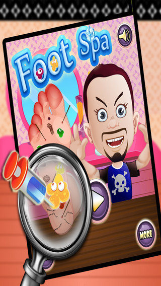 Foot Spa - Doctor Game