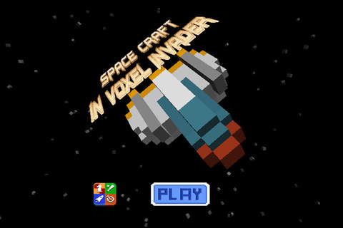 Space Craft in Voxel Invader screenshot 3