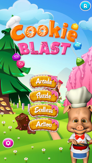 Cookie Blast: Sweet Match-3 Puzzle