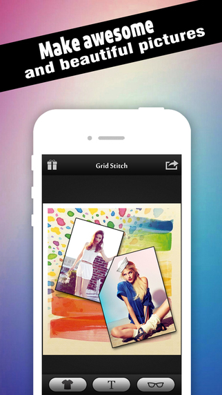 Photo Grid Stitch Pro - Yr Collage Creator Pic Frame Maker Filter Effects Blender