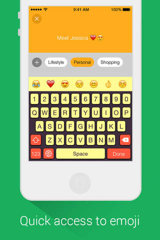 Keyboard - Free color themes, designs, backgrounds and emoji emoticons screenshot 4