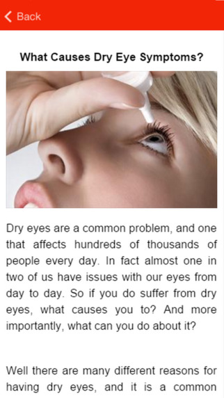 Dry Eye Symptoms Remedies