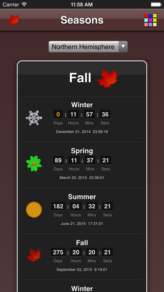 【免費工具App】Seasons App-APP點子