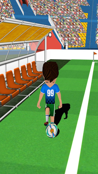 【免費遊戲App】Tap Soccer : A Football game about Juggling-APP點子