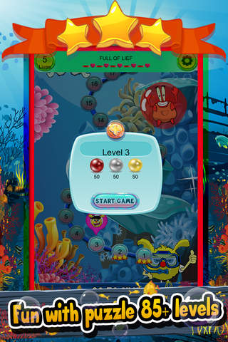 Sponge Boy & Friends Connect Puzzle “ In The Ocean Cute Edition ” screenshot 2