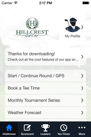 Hillcrest Golf & Country Club screenshot 2