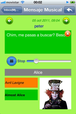 Mussage Musical Messenger screenshot 3