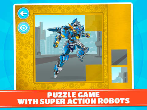 【免費娛樂App】Super Action Robots Puzzles - Cool Logic Game for Toddlers, Preschool Kids and Little Boys - Free-APP點子