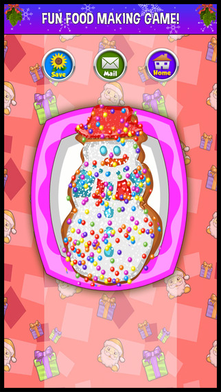 【免費遊戲App】A Christmas Food Fever Cooking Maker - make xmas cake & cookie dessert in a kid making game!-APP點子