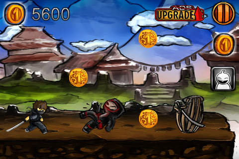 Mighty Ninja Run+ HD screenshot 3
