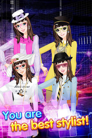 Fashion Sparkling - dress up game for girls screenshot 3