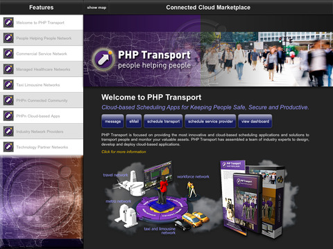 PHP Transport iPad screenshot 2