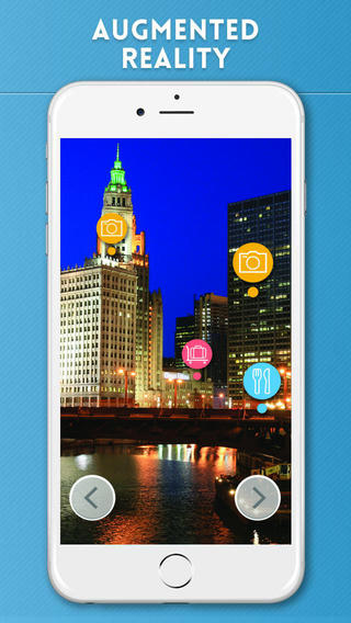 【免費旅遊App】Chicago Travel Guide with Offline City Street Maps-APP點子