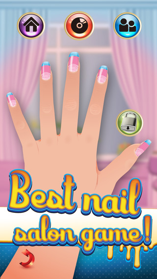 My Princess Nail Salon Dream Design Club Game - Free App