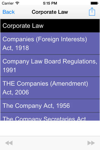 Corporate Law screenshot 2