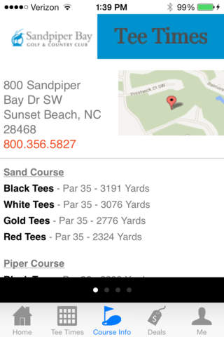 Sandpiper Bay Golf Tee Times screenshot 3