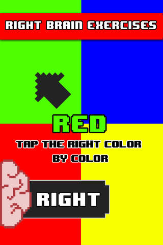 rbgy 2: Left Brain vs. Right Brain by tap the right color rgby screenshot 3