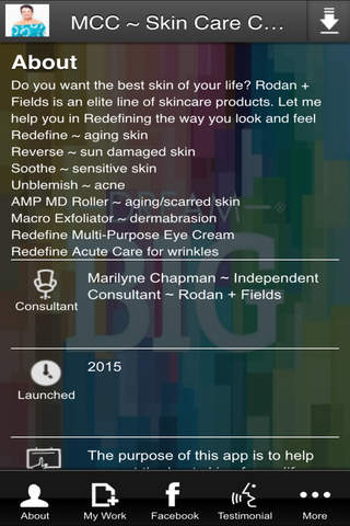 MCC ~ Skin Care Consultant screenshot 2