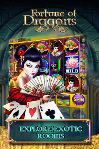 Slots Fortune of Dragons: Vikings Gambling Den - Lucky 777 Vegas Slot-Machines screenshot 3