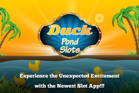 Action Duck Pond Slots Action - Spin the Lucky Slots to Win Gold screenshot 2