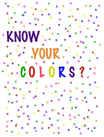 【免費教育App】Know Your Colors?-APP點子