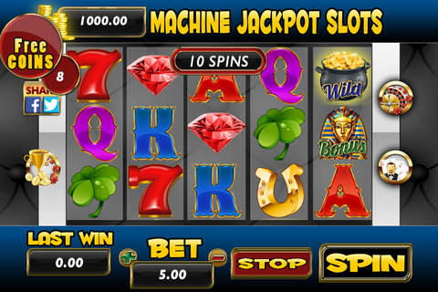 A Aace Machine Jackpot Slots - Blackjack 21 - Roulette screenshot 2