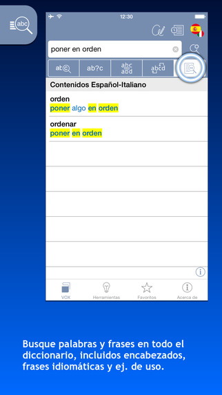 【免費書籍App】Diccionario Esencial Español-Italiano/Italiano-Spagnolo VOX-APP點子