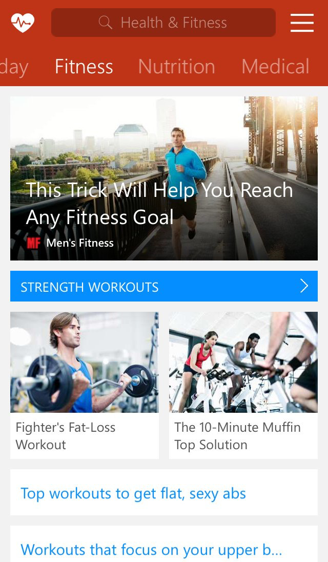 download msn health & fitness