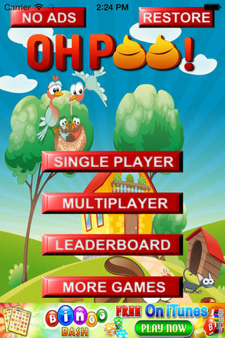 Oh Poo! HD - The best multiplayer match 3 puzzle game for boys and girls to play with friends! screenshot 2
