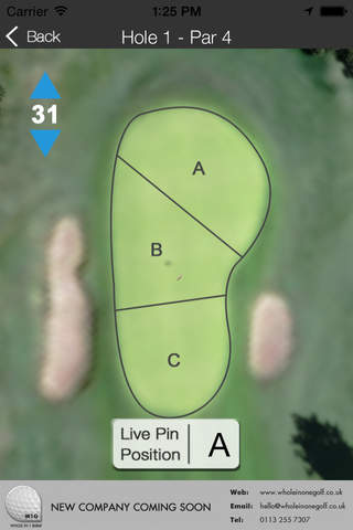 Rotherham Golf Club GPS screenshot 4