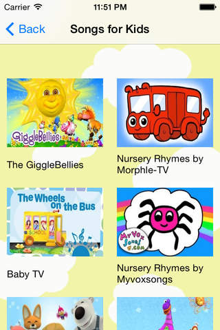 Kids Songs(song for children) screenshot 4