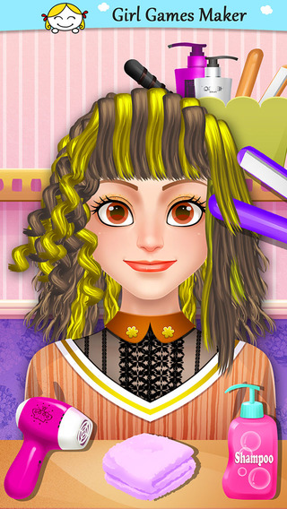 【免費遊戲App】Fashion Hair Salon - Style & Cut!-APP點子