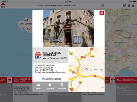 ERA Immobilier pour iPad screenshot 2