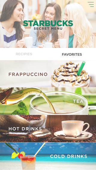 【免費生活App】Great recipes for Starbucks Menu Pro version - More than 100 Drink recipes. Share your drink Recipe-APP點子